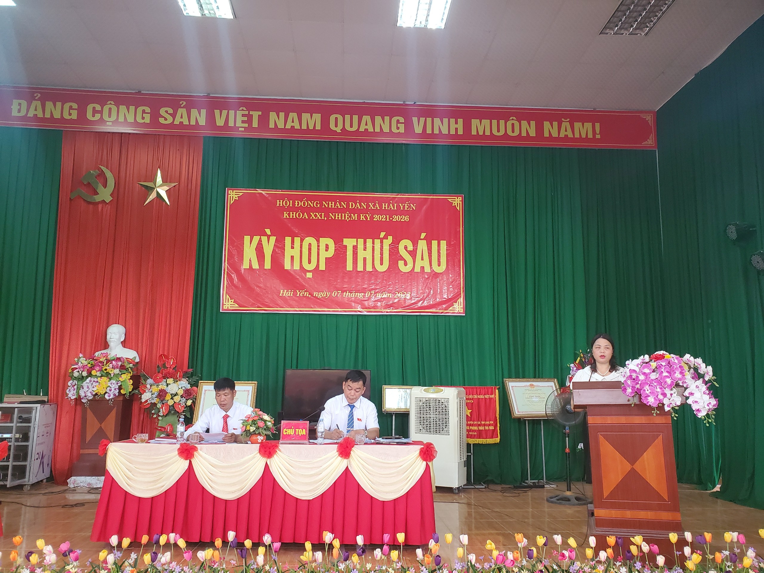 Đ/c Lý Thị Thu Hà - Phó Trưởng ban KTXH huyện Cao Lộc